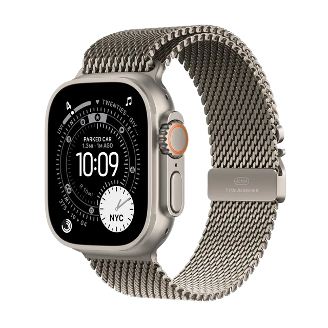 Смарт-часы Apple Watch Ultra 3 49mm Natural Titanium (Milanese Loop)